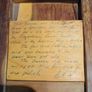 Signed 1987 Handcrafted Irish Yew Wood Miniature Wheelbarrow Image 6