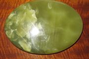 Unique Rare Brazilian Dark Green Onyx Plinth / Base