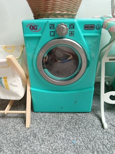 Our Generations washing machines and ironing board set