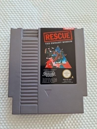 Rescue The Embassy Mission Nintendo Nes Arcade Retro Games Original