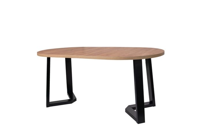 FLEXI 170 Extendable Round Dining Table Laminated