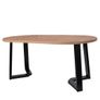 FLEXI 170 Extendable Round Dining Table Laminated Image 6