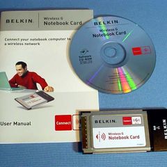 Belkin Wireless G Notebook Card