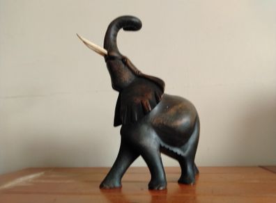 Large Wooden Elephant