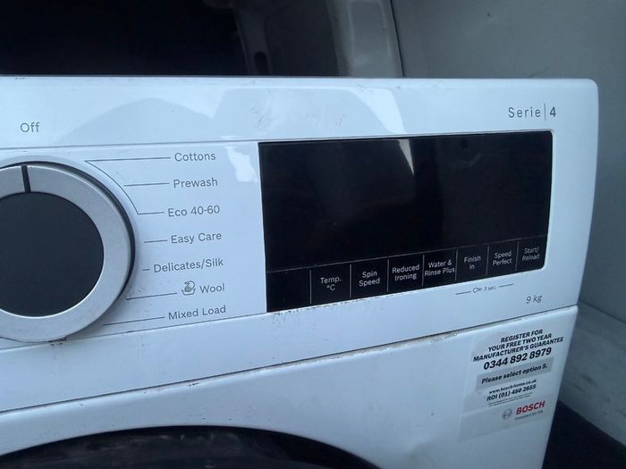 Heat pump dryer bosh seriea 6