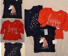 3 Cotton Tops, New With Tags