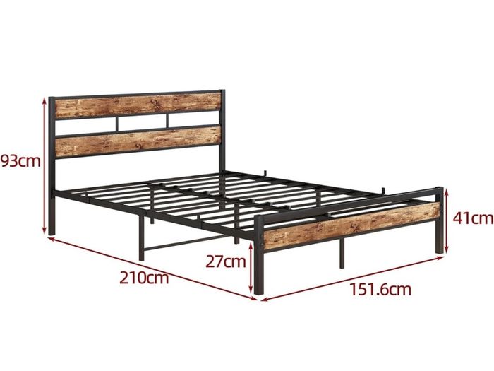King Size Metal Bed Frame