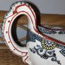 Antique T.Furnival & Sons Formosa gravy/ sauce boat with underplate Image 10