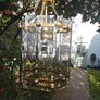 Vintage Brass Hall Lantern Light Image 2