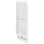 Folding Clothes Dry Rack White Plastic Image 7
