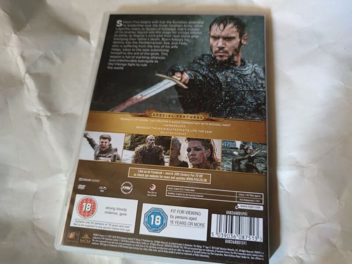 Vikings Season 5 Dvd Boxset