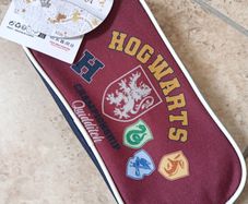 Harry Potter Double Pen Pencil Case Perfect for School or Make Up Bag Hogwarts