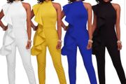 Frill Detailed Jumpsuit