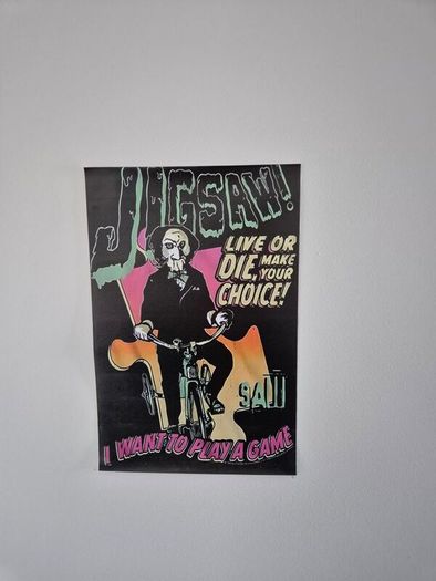 Saw Canvas Poster