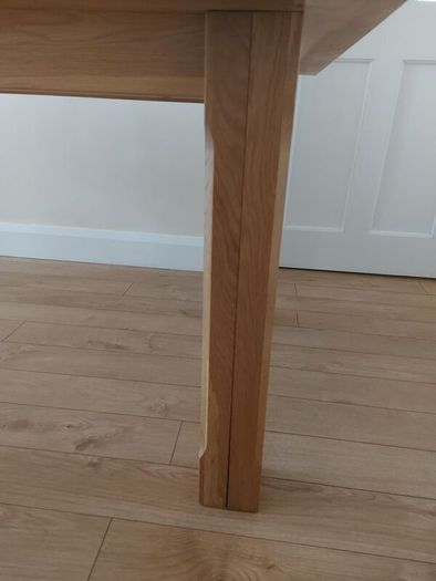 Solid oak table