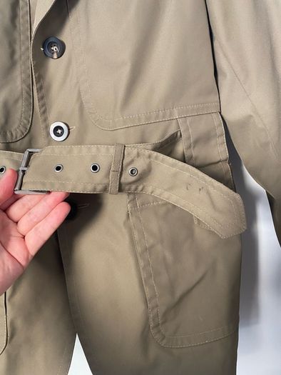 Vintage GUCCI Belted Safari Jacket Size 50 (L) - Authentic Mens