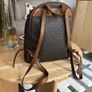 Michael Kors Backpack - Brown MK Logo - Pristine Condition Image 2
