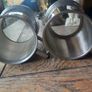 Playboy tankard in aluminium, pewter tankard, 1950s, glass bottomed, D18 post 8e Image 4