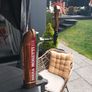 Birra Moretti Beer pump complete with drip tray and bracket.Will need a 24v transformer to light it. Image 4