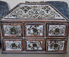 Large Antique Chinese Jewellery box