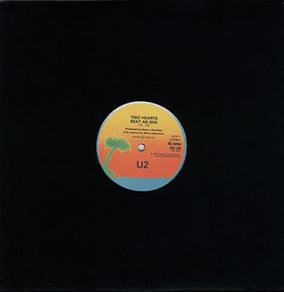 U2 - Two Hearts Beat As One 12" Vinyl Single 1983