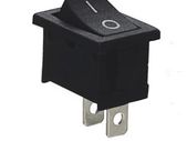 Switch 2 Pin 12V 110V 250V Black Snap-in Connectors On/Off Car Boat Rocker Switch