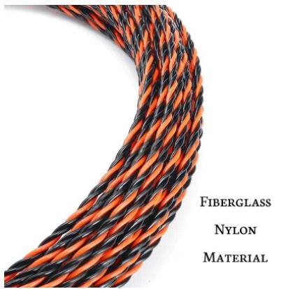 BRAND NEW Durable Fiberglass Electric Cable Tools Wheel Pushing for Wiring Installation