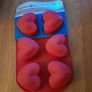 Loveheart Silicone Mould Trays x 2 - New, AV Image 3