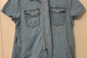 Denim Dress New Look