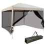 3 x 3m Pop-Up Gazebo with Mesh Sides & Carry Bag Image 2