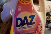 Daz washing liquid