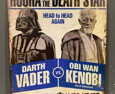 Star wars Tin Metal Sign