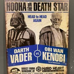 Star wars Tin Metal Sign