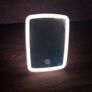 Compact LED Makeup Mirror with Touch Sensing, Featuring Three Lighting Options (Warm, White, Natural), Image 5