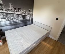 Double Bed and mattress