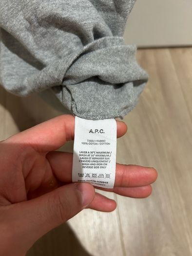 APC tshirt M regular fit (worn)