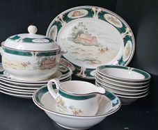 Arklow Keltcraft Noritake "Pursuit"  Dinner Set
