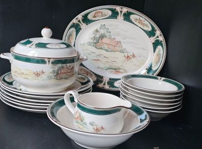 Arklow Keltcraft Noritake "Pursuit"  Dinner Set