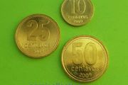 Argentina 2009 year Uncirculated coins.