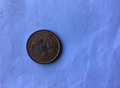 1990 Isle of Man 2 Pence coin