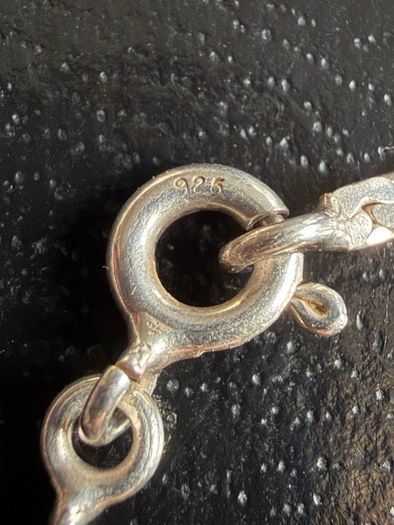 silver necklace