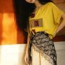 Designer Embroidered Sample Top Image 2