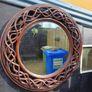 Large Vintage Syroco Resin Mirror Image 5