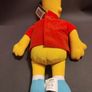 Vintage Bart Simpson Plush Hard Head Itchy & Scratchy (1998) Vivid Imaginations Image 3