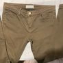 Olive Green Stradivarius Jeans EU SIZE 38 Image 4