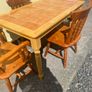 kitchen table and chairs Image 7