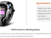 Auto Darkening Skull Solar Adjustable Range MIG MMA Electric Welding Mask Helmet