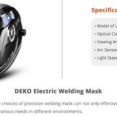 Auto Darkening Skull Solar Adjustable Range MIG MMA Electric Welding Mask Helmet