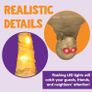 47inch Halloween Decorations Light Up Hanging Cocoon Corpse for Halloween Indoor and Outdoor Decorations Image 3