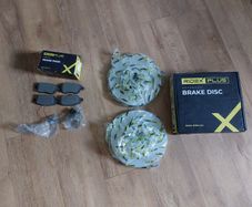 Ridex Plus Brake discs & pads kit (Fiat, Opel, Vauxhall, Lancia, Citroen, Peugeot, Abarth, Alfa Romeo)